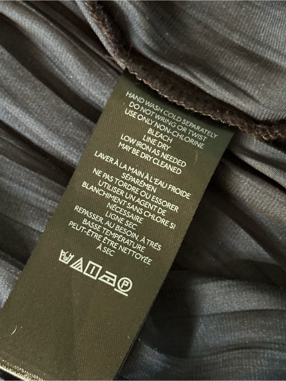 Anthropologie The Somerset Maxi Dress Black Satin Pleated Black Tie Wedding XS - Picture 8 of 10
